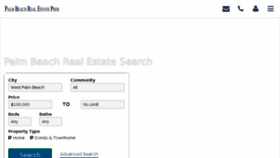 What Palmbeachrealestatepros.com website looked like in 2016 (7 years ago)