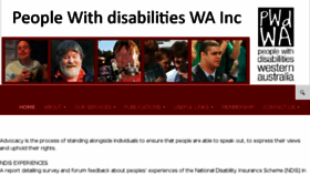 What Pwdwa.org website looked like in 2016 (7 years ago)