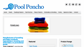 What Poolponcho.com website looked like in 2016 (7 years ago)
