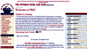 What Prjc.org website looked like in 2016 (9 years ago)