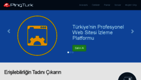 What Pingturk.com website looked like in 2016 (7 years ago)