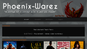 What Phoenix-wz.cc website looked like in 2016 (7 years ago)