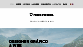 What Pedroferreira.pt website looked like in 2016 (7 years ago)
