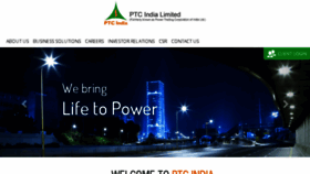 What Ptcindia.com website looked like in 2016 (7 years ago)
