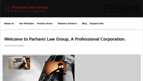 What Parhamilawgroup.com website looked like in 2016 (7 years ago)