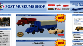 What Post-museums-shop.de website looked like in 2016 (7 years ago)