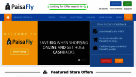 What Paisafly.com website looked like in 2016 (7 years ago)