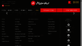 What Pizzahut.com website looked like in 2016 (7 years ago)