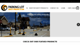 What Parkinglotsafetyproducts.com website looked like in 2016 (7 years ago)