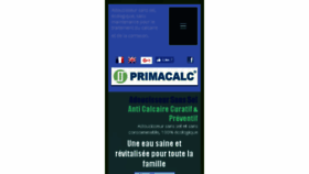 What Primacalc.com website looked like in 2016 (7 years ago)