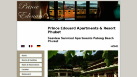 What Prince-edouard.com website looked like in 2016 (7 years ago)