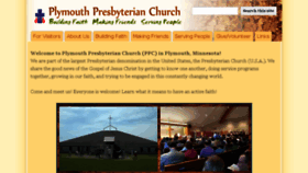 What Plymouthpc.org website looked like in 2016 (7 years ago)