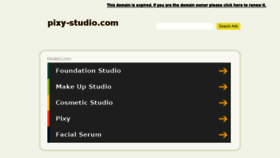 What Pixy-studio.com website looked like in 2016 (7 years ago)