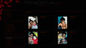 What Phongcach.us website looked like in 2016 (8 years ago)
