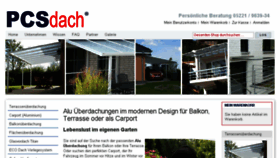 What Pcsdach24.de website looked like in 2016 (7 years ago)
