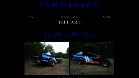 What Pmmotorsports.com website looked like in 2016 (7 years ago)