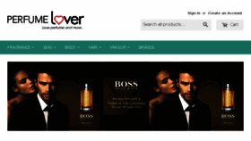 What Perfumelover.co.uk website looked like in 2016 (7 years ago)