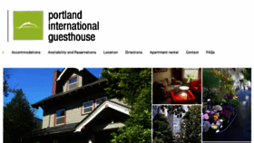 What Pdxguesthouse.com website looked like in 2016 (7 years ago)
