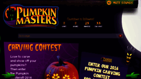 What Pumpkinmasters.com website looked like in 2016 (7 years ago)
