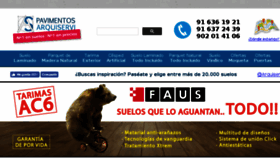 What Pavimentosarquiservi.com website looked like in 2016 (7 years ago)