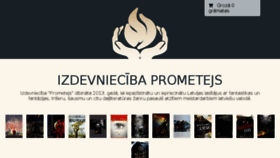 What Prometejs.lv website looked like in 2016 (7 years ago)