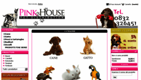 What Pinkhousepetshop.it website looked like in 2016 (7 years ago)