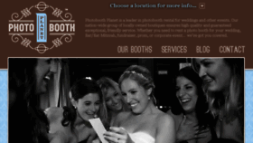 What Photoboothplanet.com website looked like in 2016 (7 years ago)