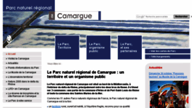 What Parc-camargue.fr website looked like in 2016 (7 years ago)