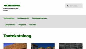 What Puidupood.ee website looked like in 2016 (9 years ago)