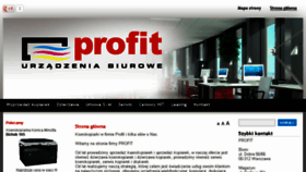 What Profit-kopiarki.com website looked like in 2016 (7 years ago)