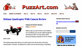 What Puzzart.com website looked like in 2016 (7 years ago)