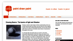 What Paintdrawpaint.com website looked like in 2016 (7 years ago)