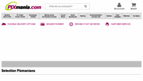 What Pixmania.co.uk website looked like in 2016 (9 years ago)