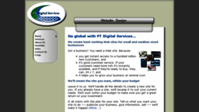 What Ptdigitalservices.com.au website looked like in 2016 (7 years ago)