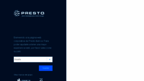 What Prestoiberica.com website looked like in 2016 (7 years ago)