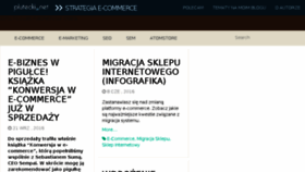 What Plutecki.net website looked like in 2016 (8 years ago)