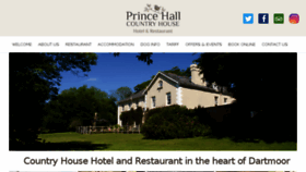 What Princehall.co.uk website looked like in 2016 (7 years ago)