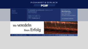 What Pgwpgw.de website looked like in 2016 (7 years ago)