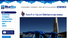 What Parkbluesky.com website looked like in 2016 (7 years ago)