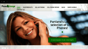 What Phonexchange.com website looked like in 2016 (7 years ago)
