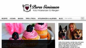 What Pures-geniessen.com website looked like in 2016 (7 years ago)