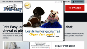 What Pets-easy.fr website looked like in 2016 (7 years ago)