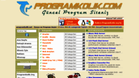 What Programkolik.com website looked like in 2016 (7 years ago)