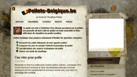 What Pellets-belgique.be website looked like in 2016 (7 years ago)