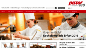 What Pistor.ch website looked like in 2016 (9 years ago)