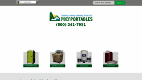 What Polyportables.com website looked like in 2016 (7 years ago)