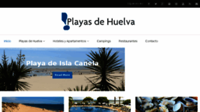 What Playasdehuelva.com website looked like in 2016 (7 years ago)