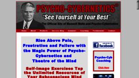 What Psycho-cyb.com website looked like in 2016 (7 years ago)