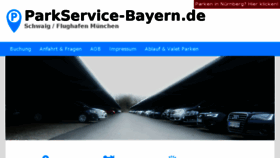 What Parkservice-bayern.de website looked like in 2016 (7 years ago)