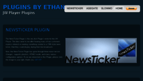What Pluginsbyethan.com website looked like in 2016 (7 years ago)